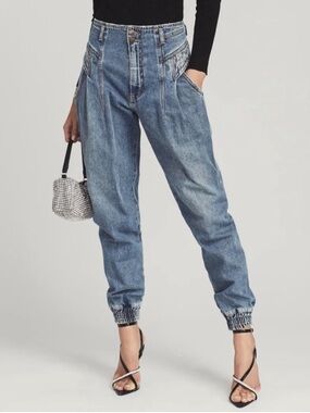 Retrofete x Revolve Miriam Jeans in Brookhaven Wash size 27